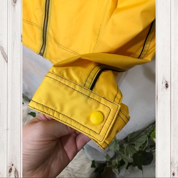 🟢Y2K Yellow Speed Racer Zip Up Jacket🟢 - Picture 5 of 12